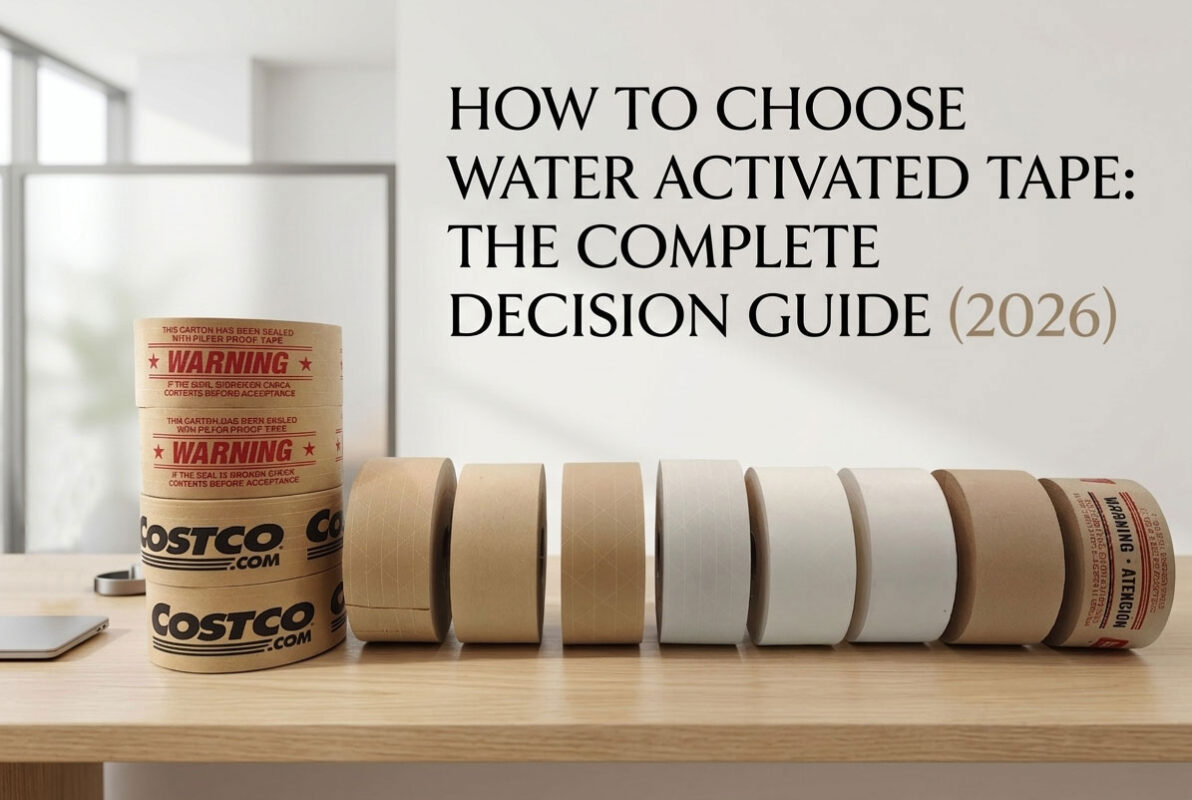 How to Choose Water Activated Tape: The Complete Decision Guide (2026)