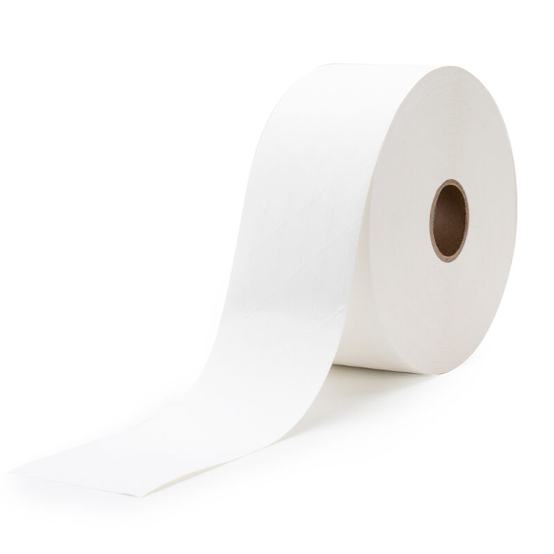 Reinforced Water Activated Tape Snow White